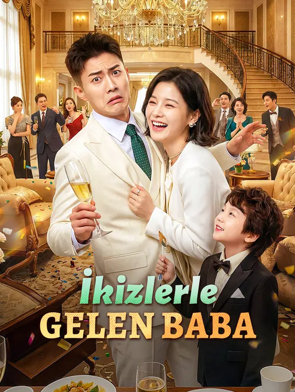 İkizlerle Gelen Baba(Dublajlı) dizi afişi