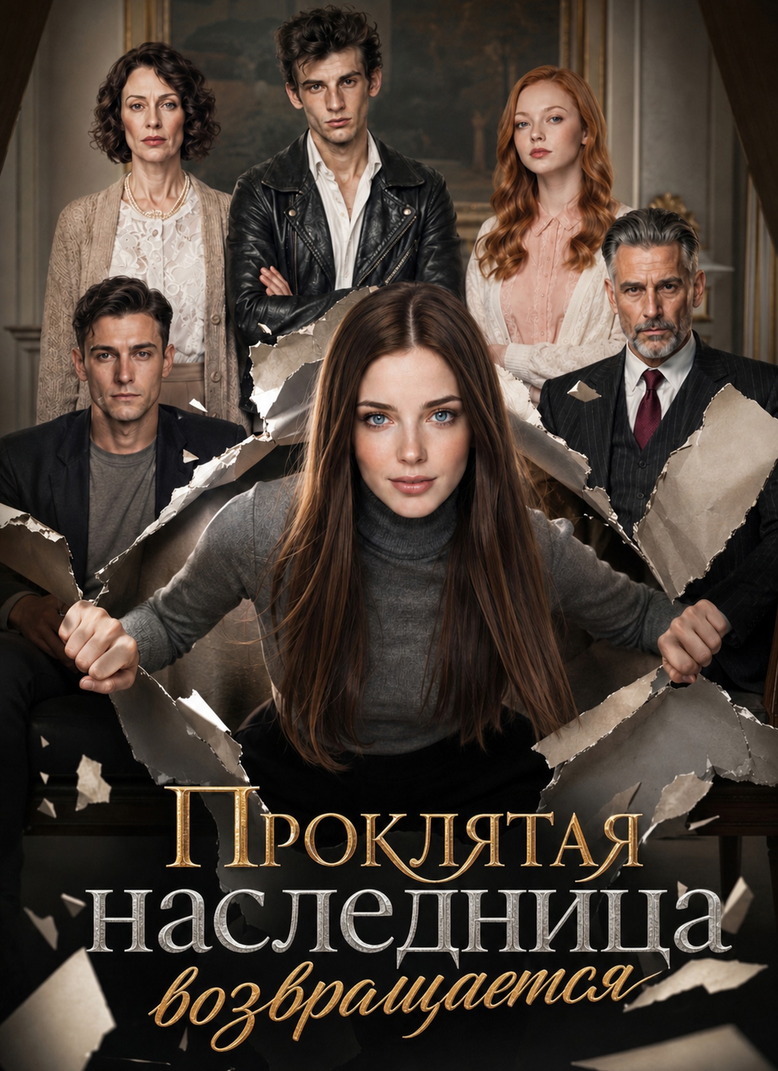 Проклятая наследница возвращается dizi afişi