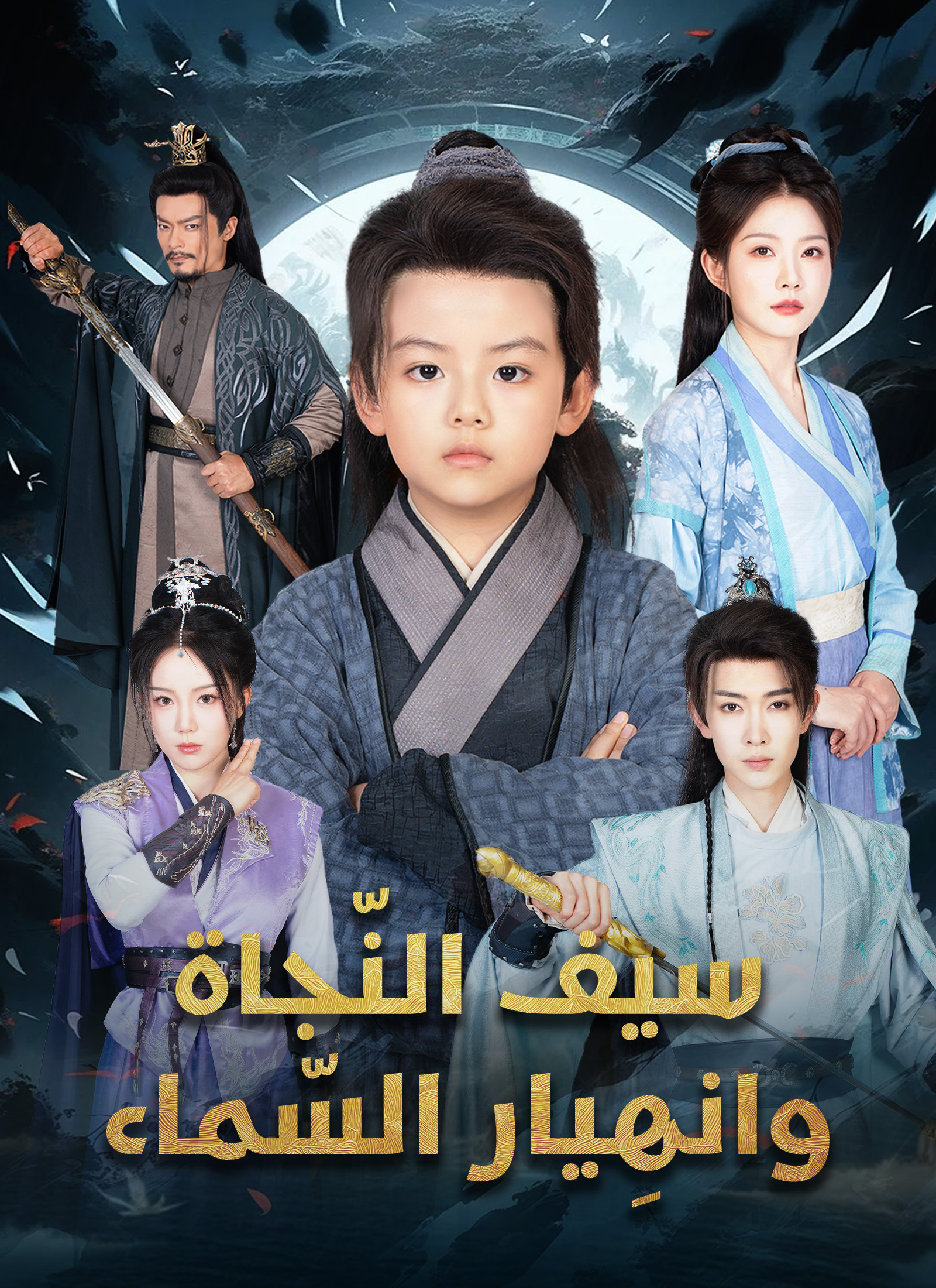 سيف النّجاة وانهِيار السّماء dizi afişi