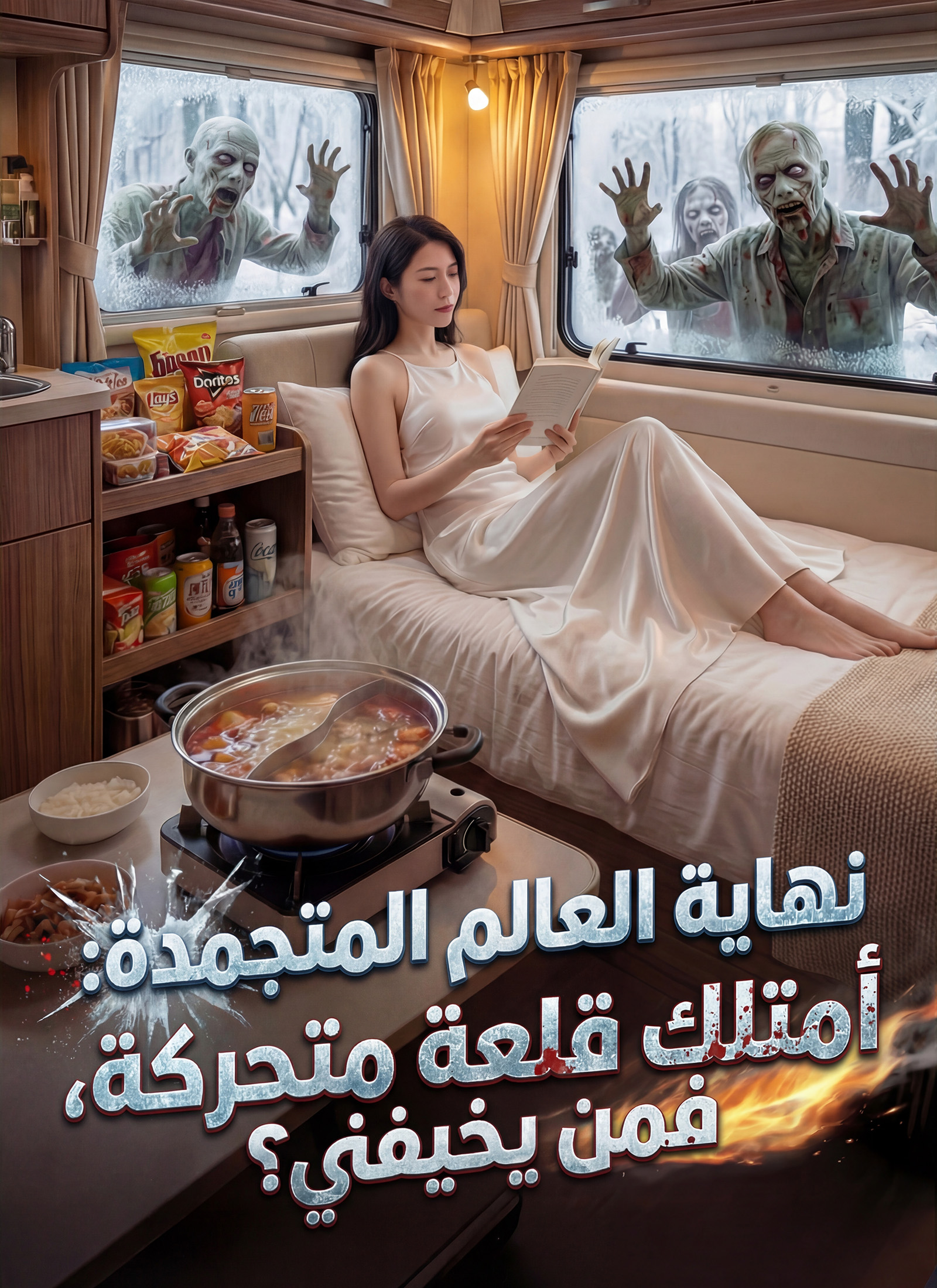 نهاية العالم المتجمدة: أمتلك قلعة متحركة، فمن يخيفني؟ dizi afişi