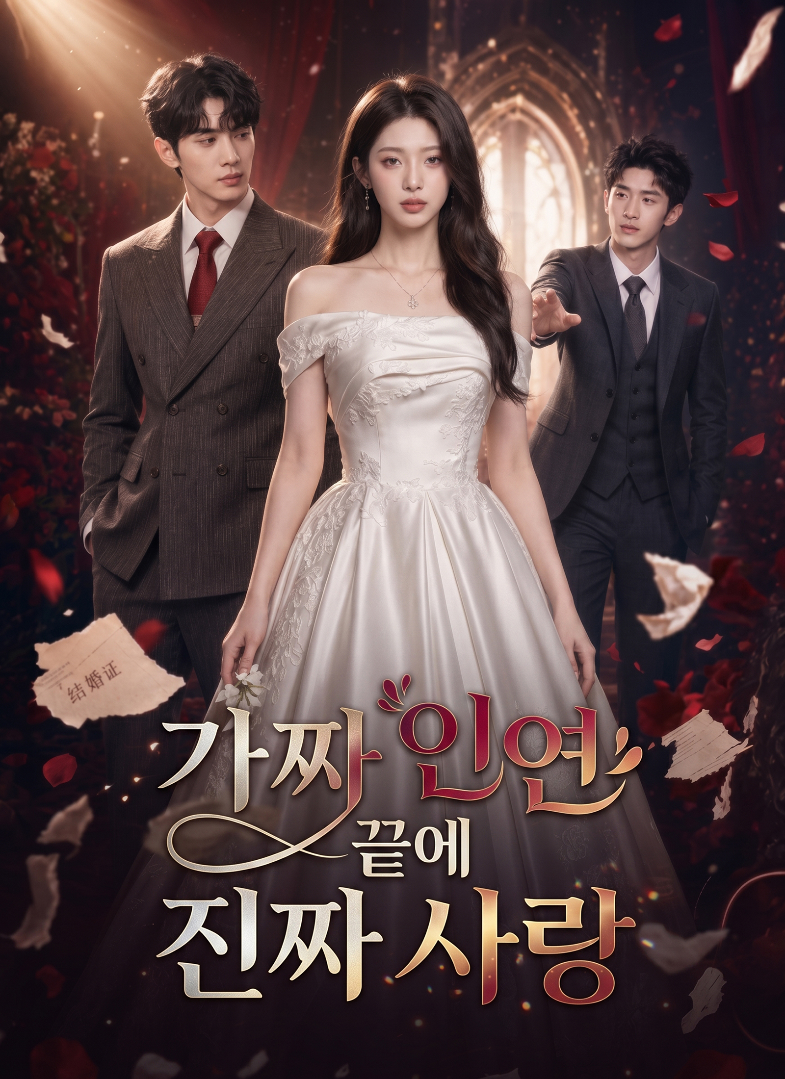 가짜 인연 끝에 진짜 사랑 dizi afişi