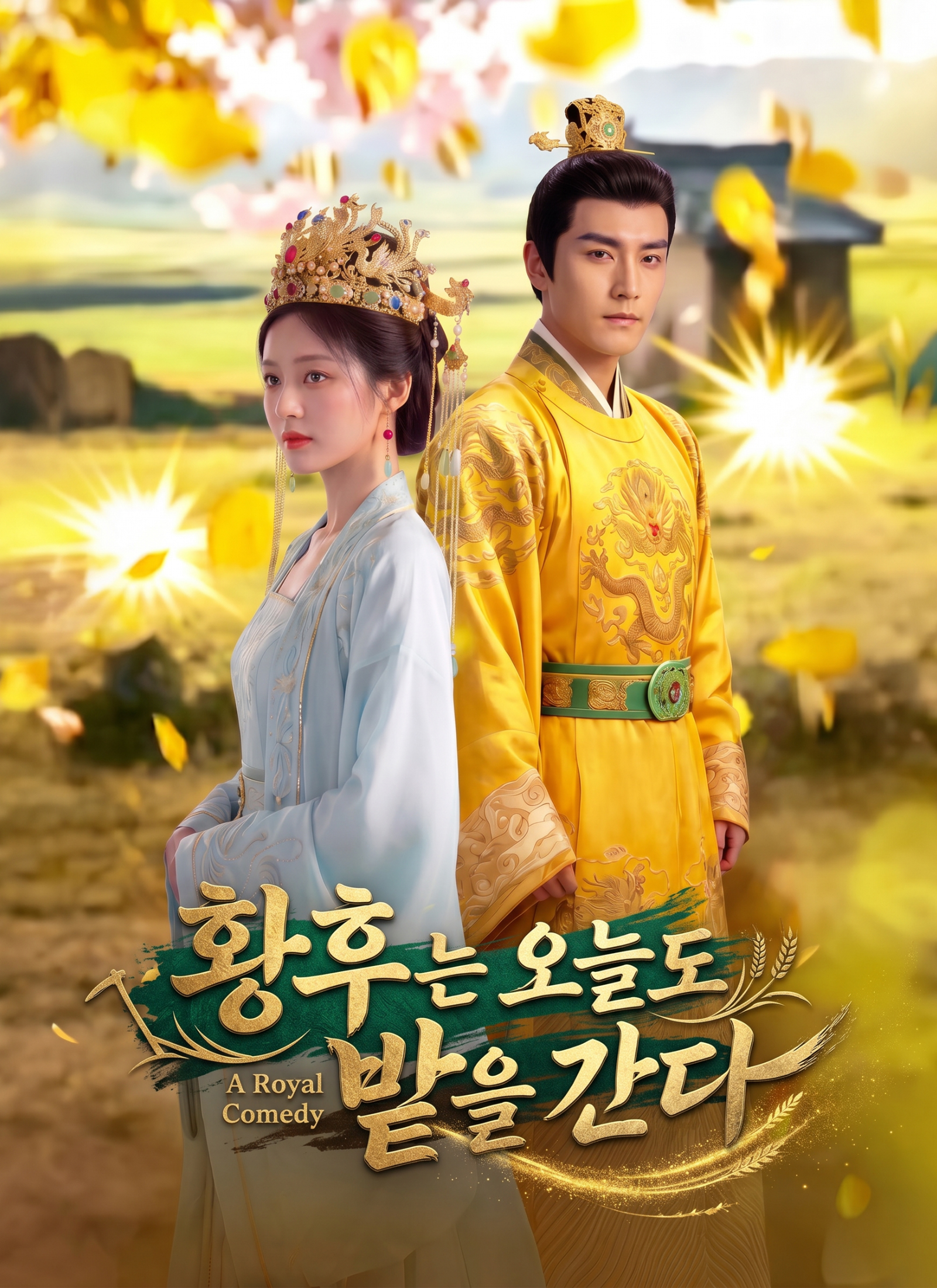 황후는 오늘도 밭을 간다 dizi afişi