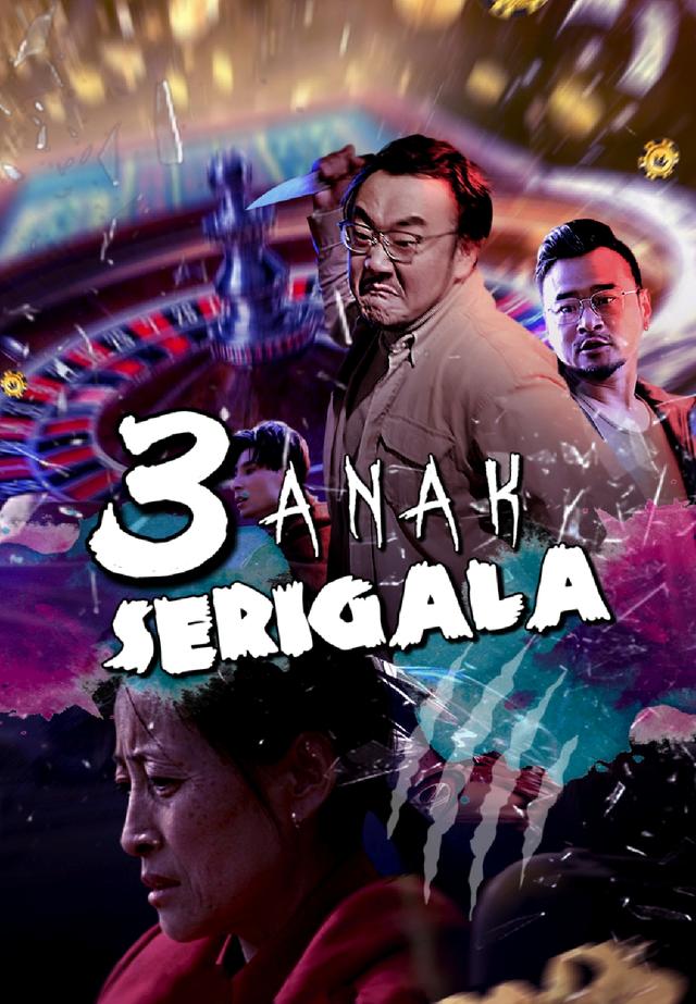 3 Anak Serigala dizi afişi