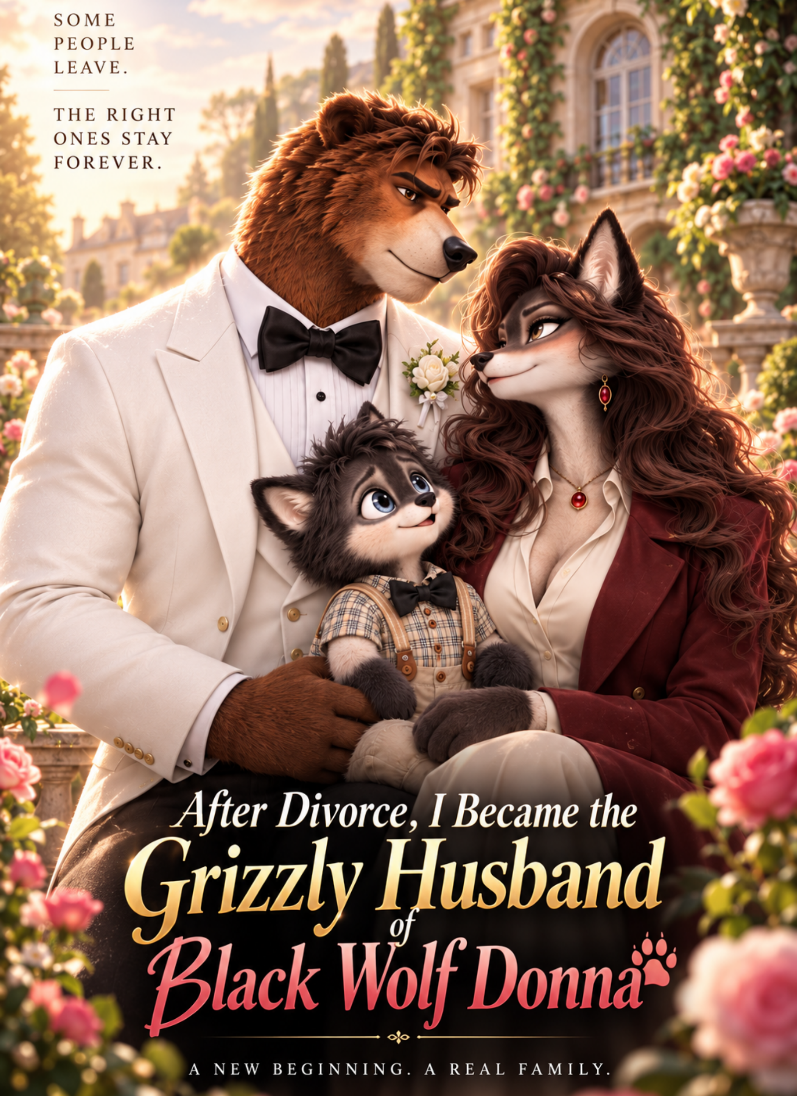 After Divorce, I Became the Grizzly Husband of Black Wolf Donna dizi afişi