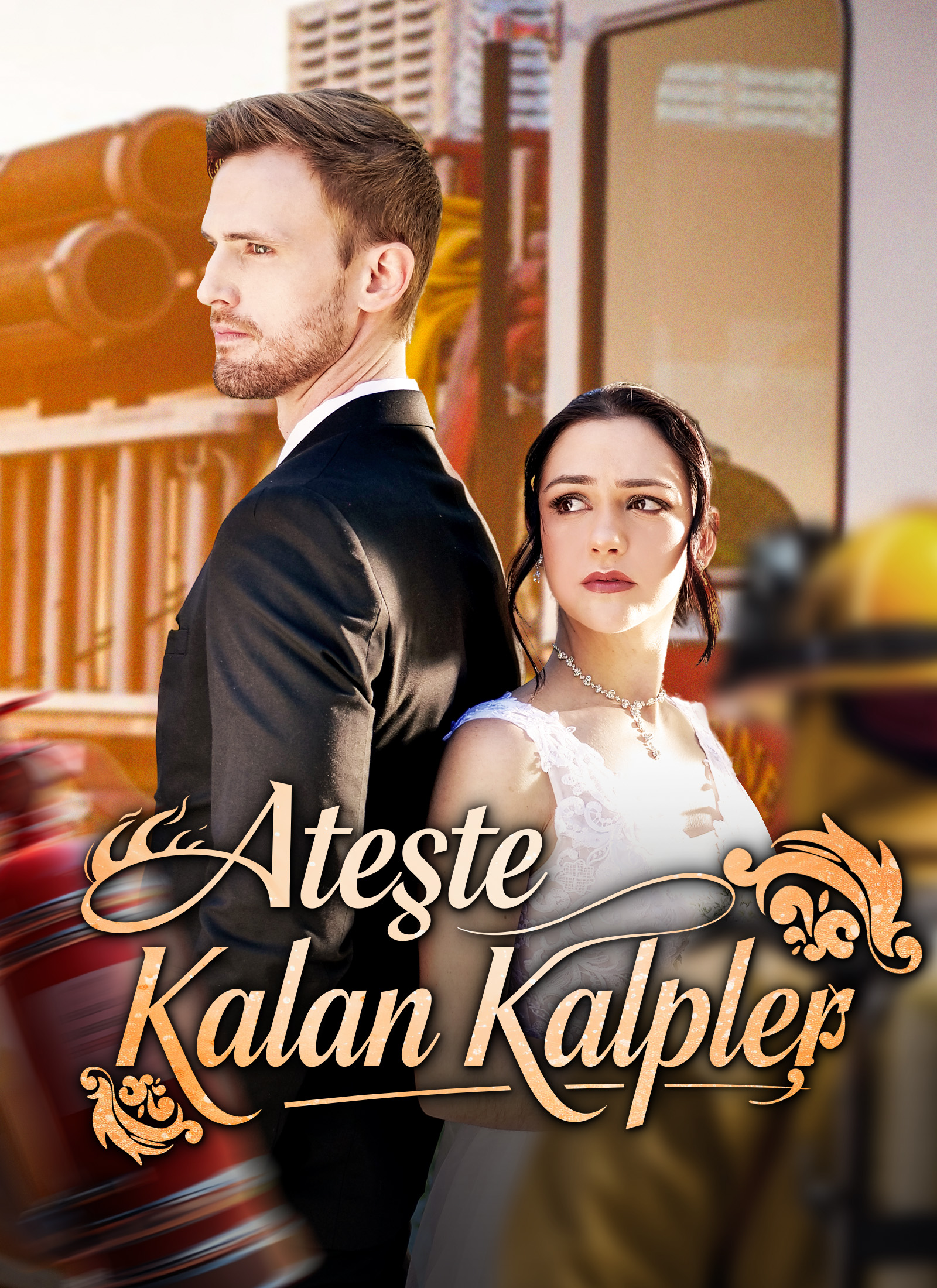 Ateşte Kalan Kalpler dizi afişi