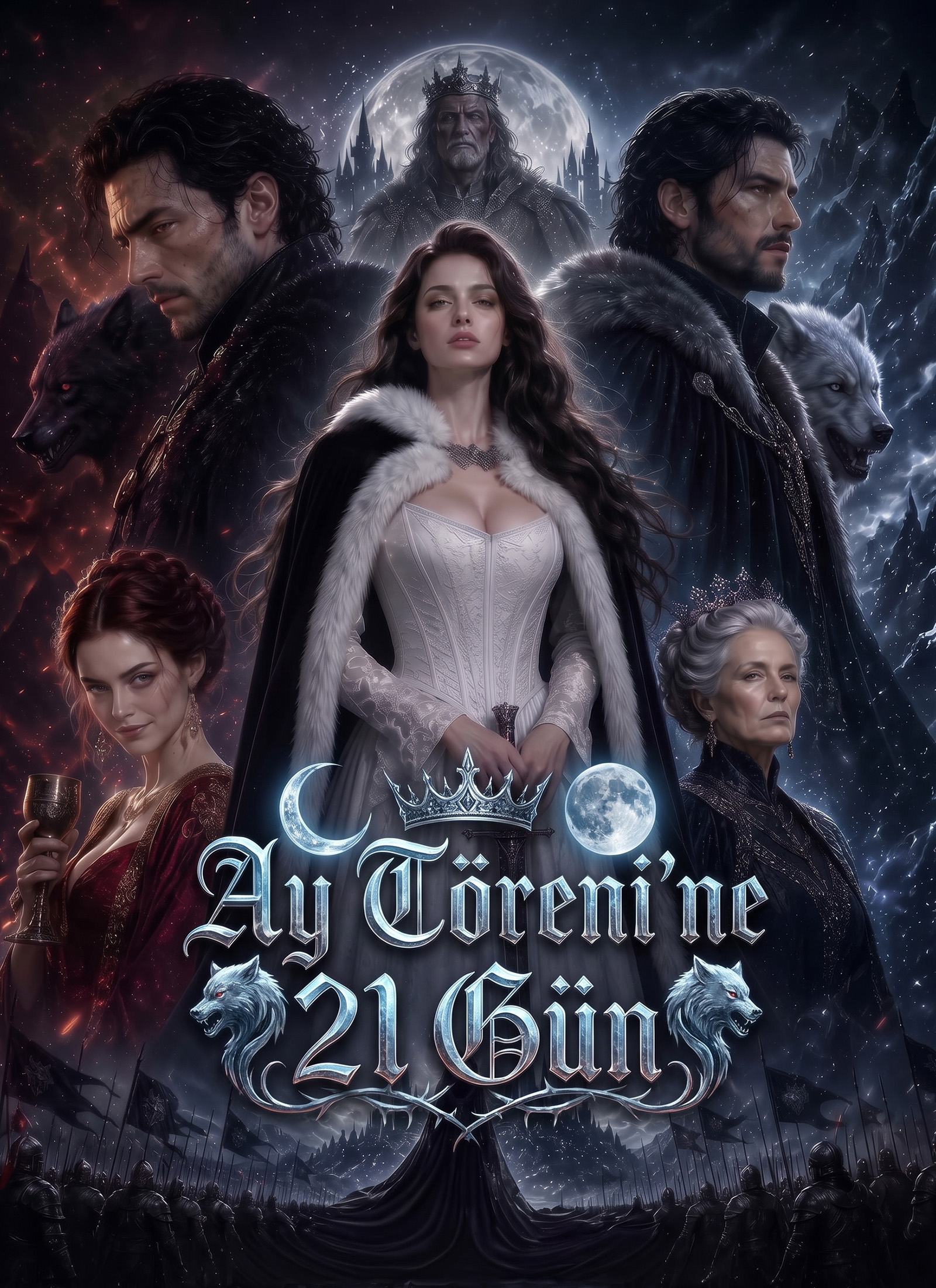 Ay Töreni'ne 21 Gün dizi afişi