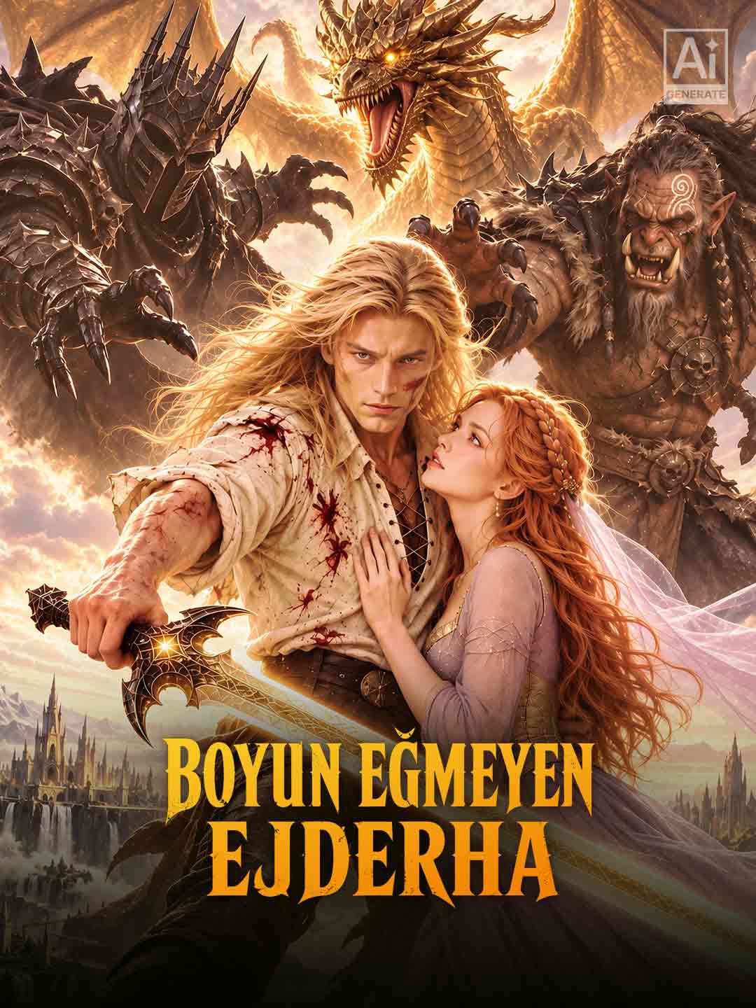BOYUN EĞMEYEN EJDERHA dizi afişi