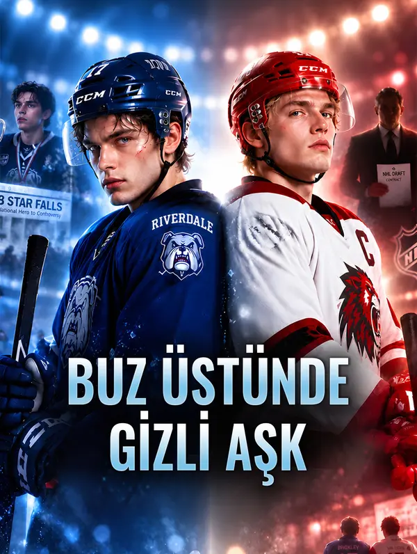 BUZ ÜSTÜNDE GİZLİ AŞK dizi afişi