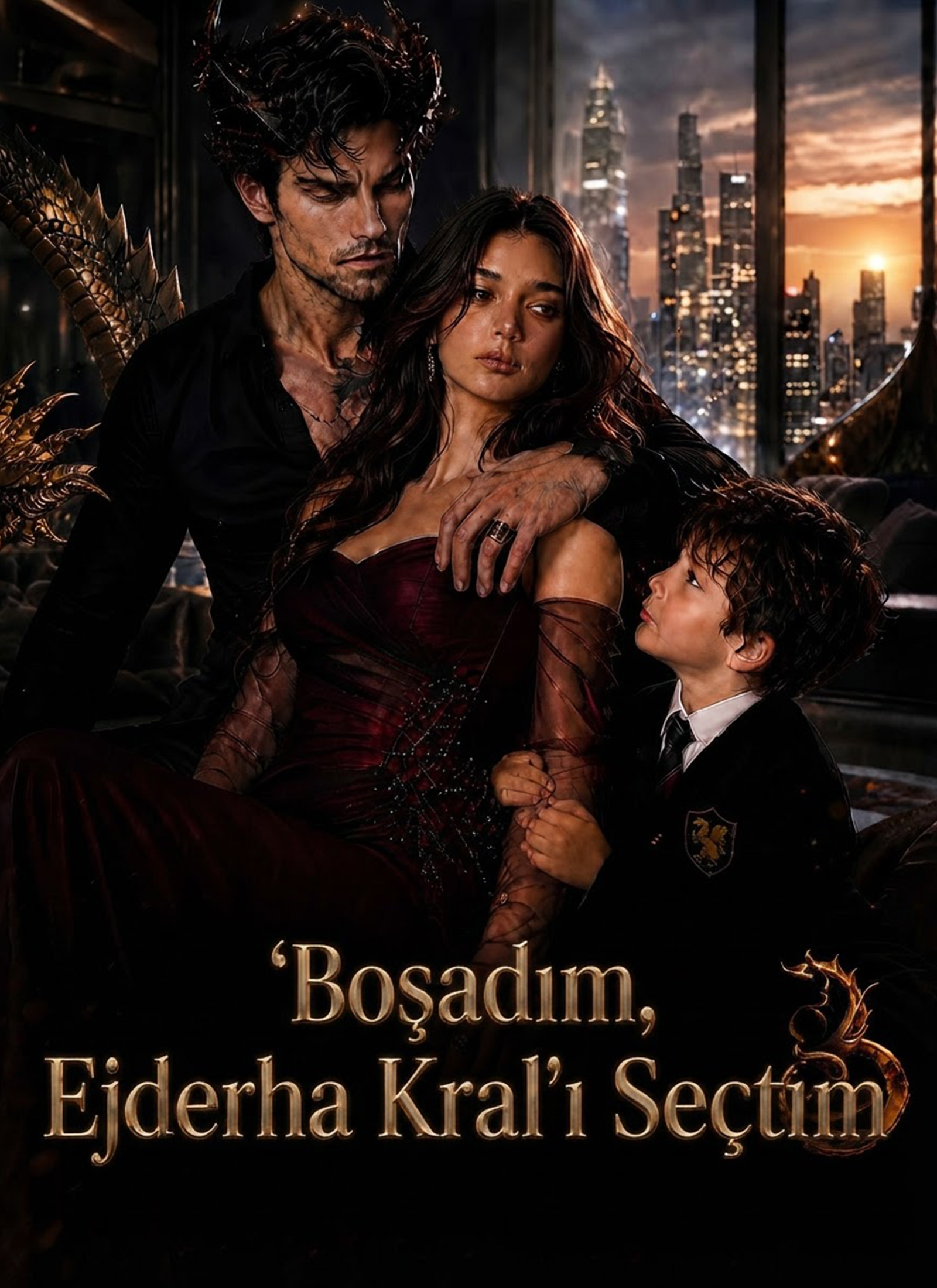 Boşadım, Ejderha Kral'ı Seçtim dizi afişi