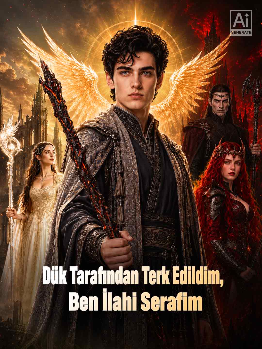 Dük Tarafından Terk Edildim, Ben İlahi Serafim dizi afişi