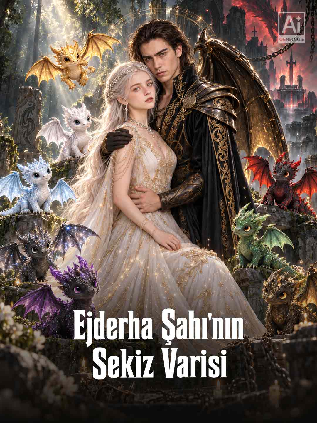 Ejderha Şahı'nın Sekiz Varisi dizi afişi