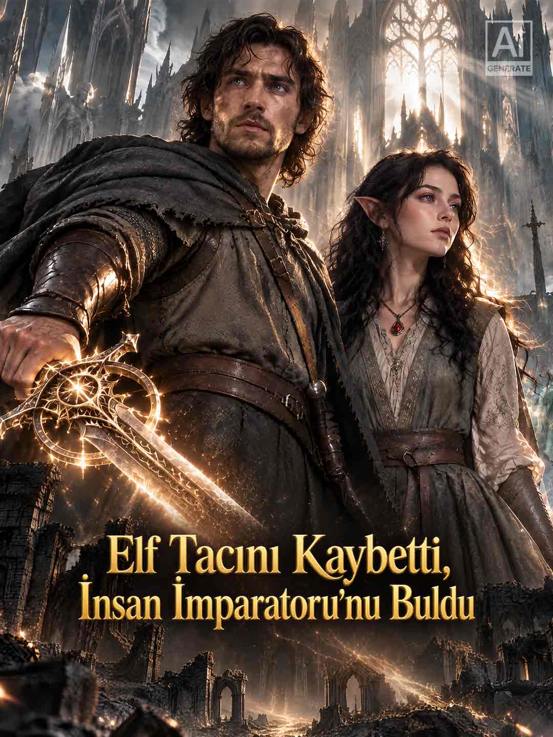 Elf Tacını Kaybetti, İnsan İmparatoru'nu Buldu dizi afişi