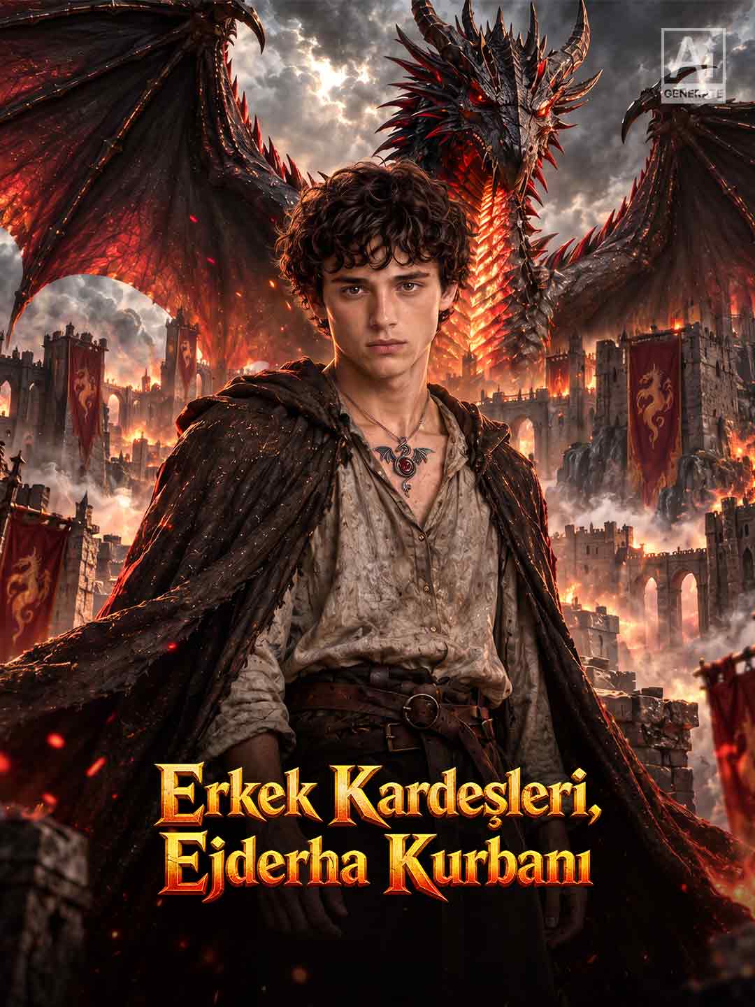 Erkek Kardeşleri, Ejderha Kurbanı dizi afişi