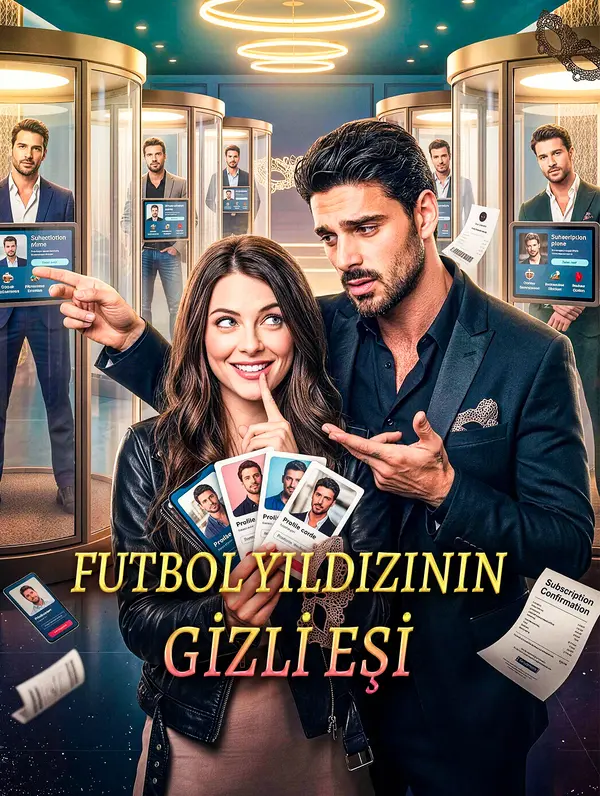 Futbol Yildizinin Gizli Eşi dizi afişi