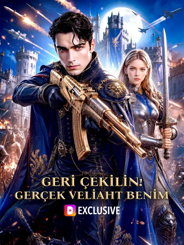 GERİ ÇEKİLİN! GERÇEK VELİAHT BENİM dizi afişi