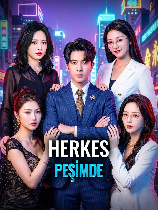 HERKES PEŞİMDE dizi afişi