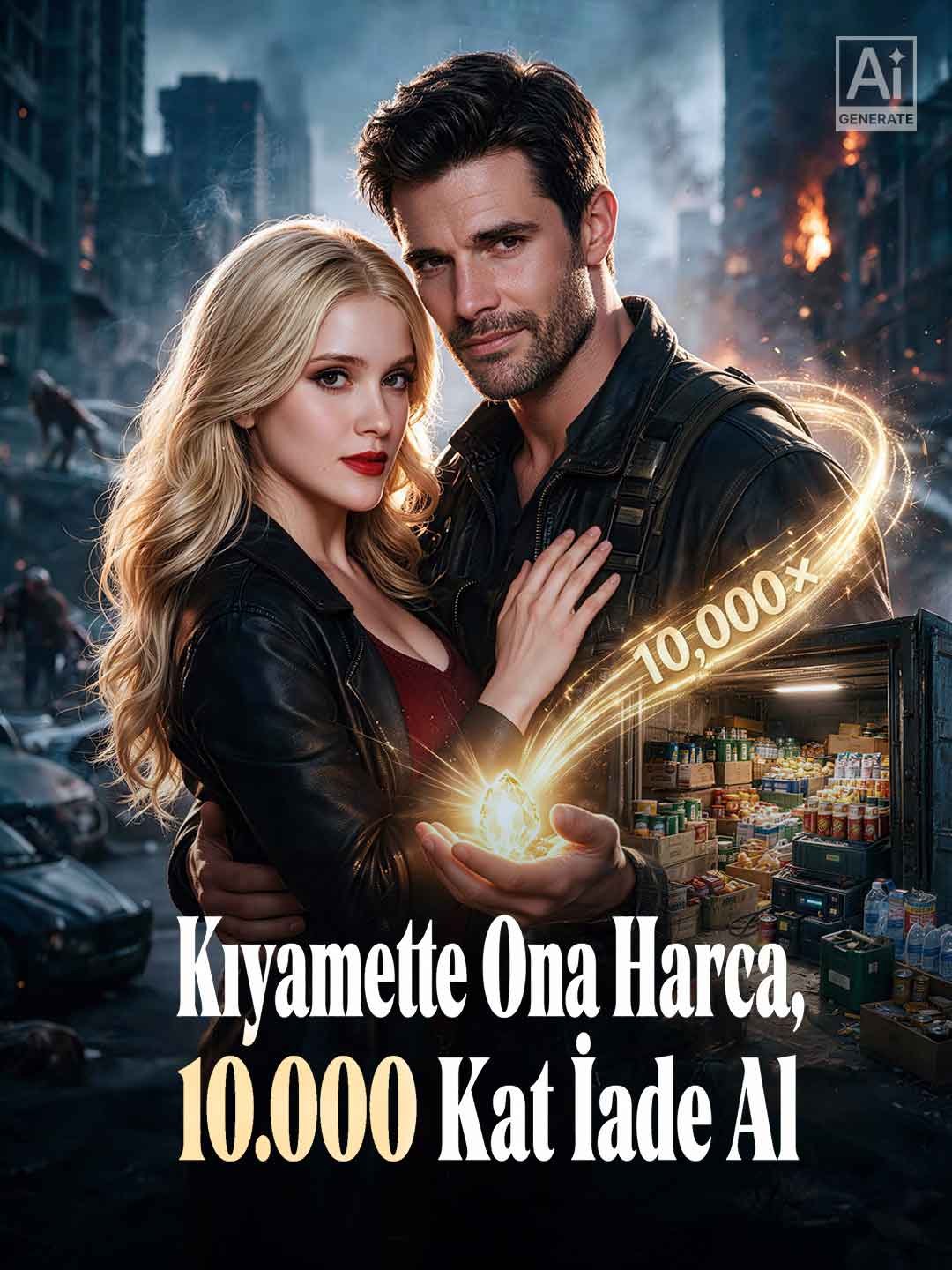 Kıyamette Ona Harca, 10.000 Kat İade Al dizi afişi