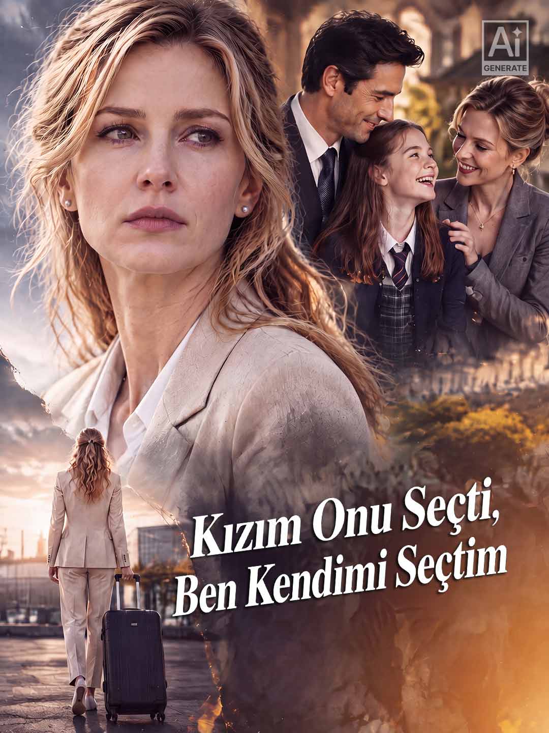 Kızım Onu Seçti, Ben Kendimi Seçtim dizi afişi