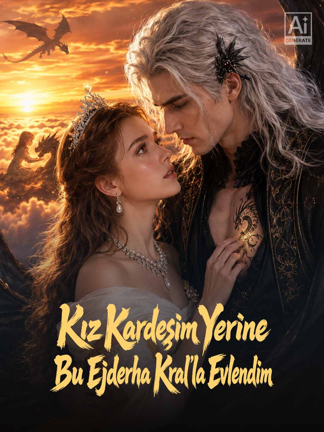 Kız Kardeşim Yerine Bu Ejderha Kral'la Evlendim dizi afişi