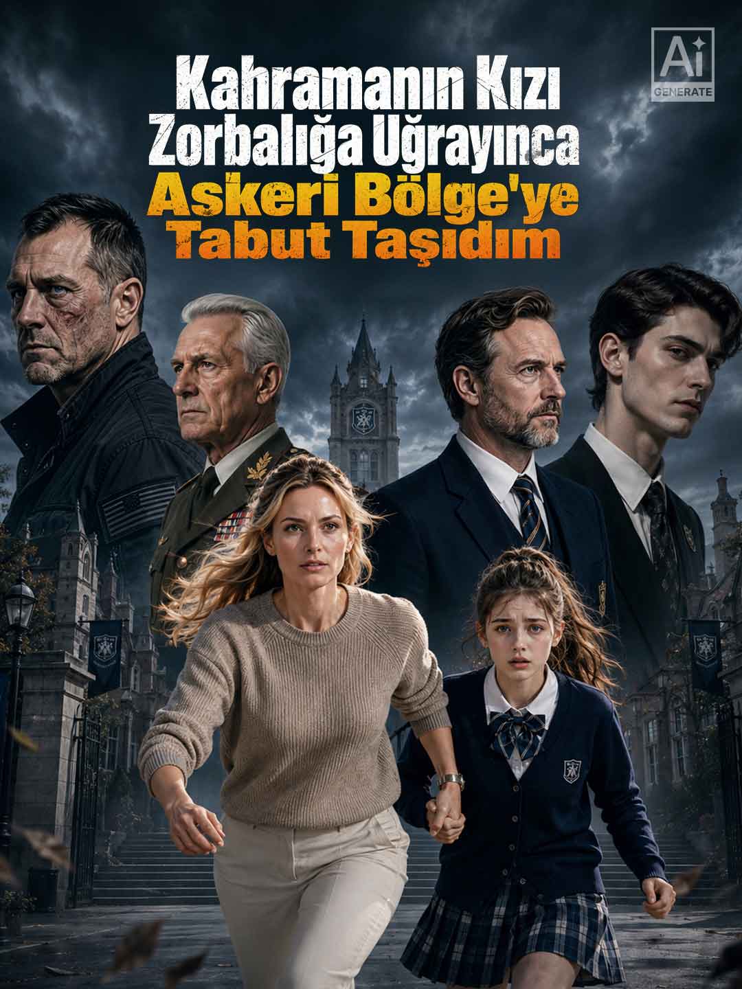 Kahramanın Kızı Zorbalığa Uğrayınca Askeri Bölge'ye Tabut Taşıdım dizi afişi