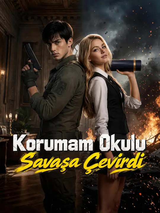 Korumam Okulu Savaşa Çevirdi dizi afişi