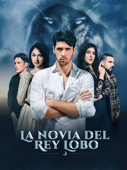 La novia del Rey Lobo dizi afişi