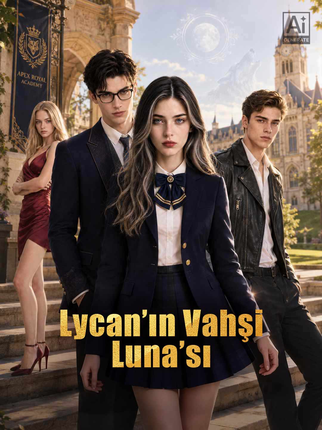 Lycan’ın Vahşi Luna’sı dizi afişi
