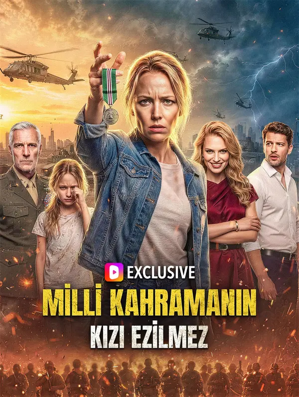 Milli Kahraman'in Kizi Ezilmez dizi afişi