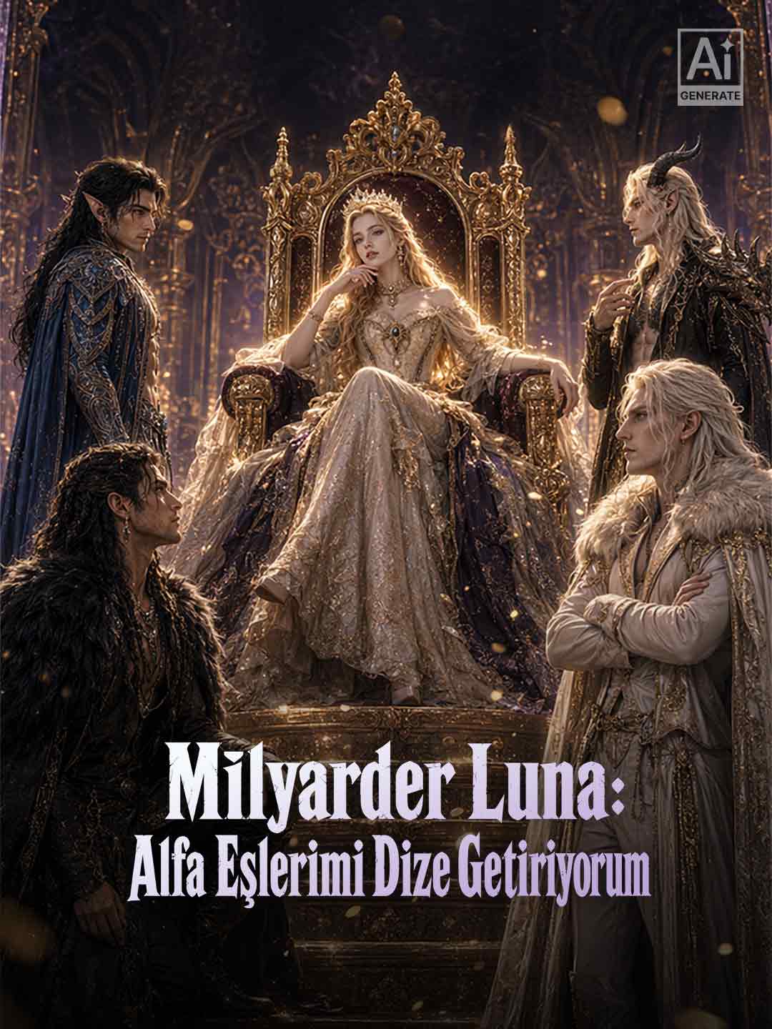 Milyarder Luna: Alfa Eşlerimi Dize Getiriyorum dizi afişi