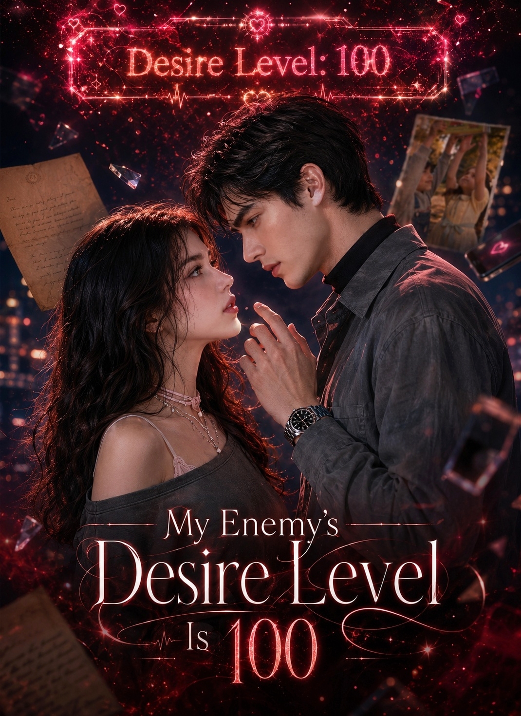 My Enemy's Desire Level Is 100 dizi afişi