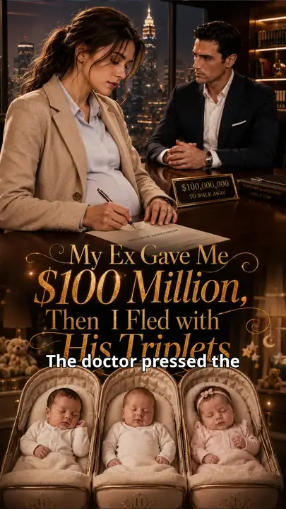 My Ex Gave Me $100 Million, Then I Fled with His Triplets dizi afişi