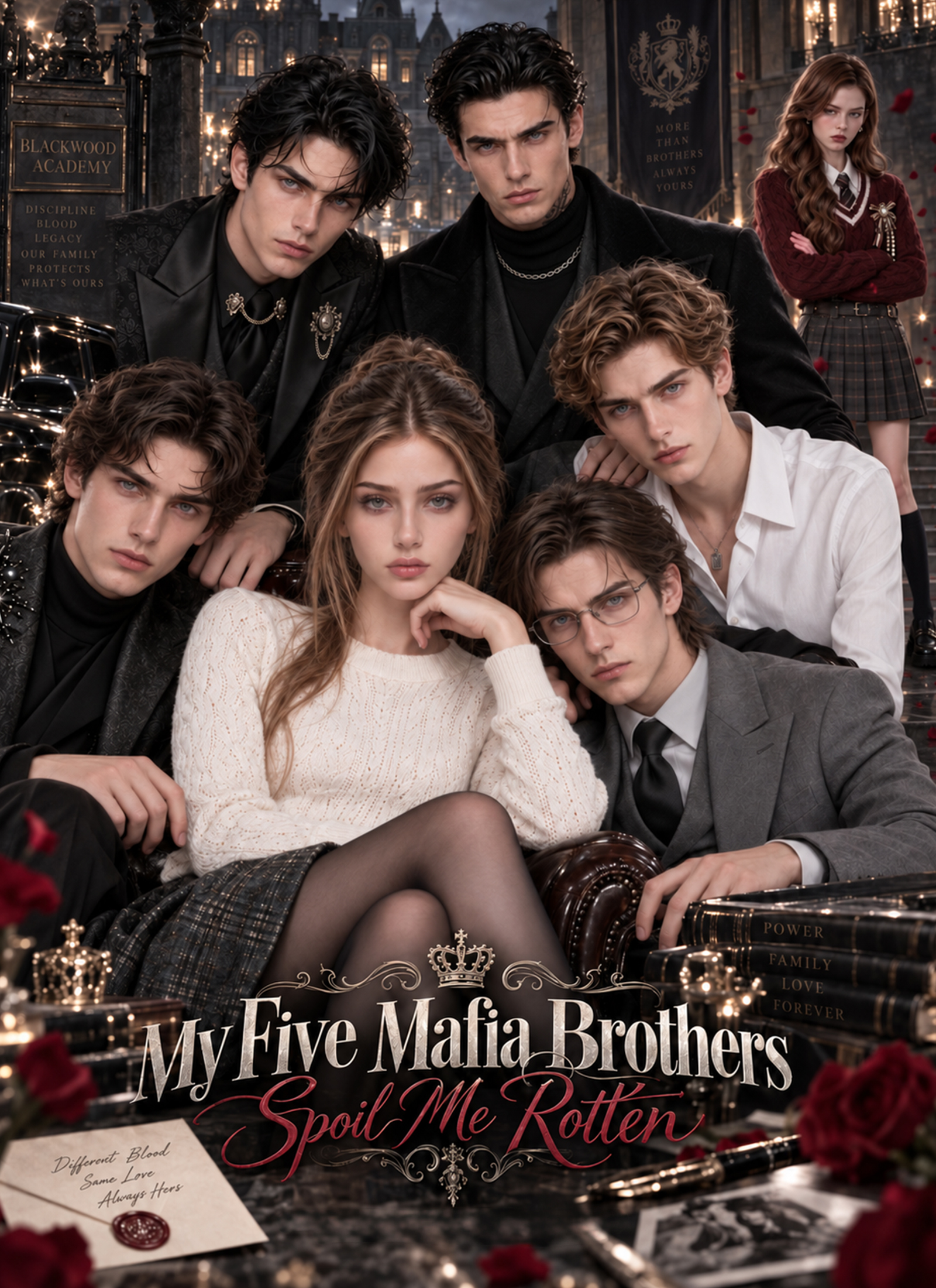 My Five Mafia Brothers Spoil Me Rotten dizi afişi