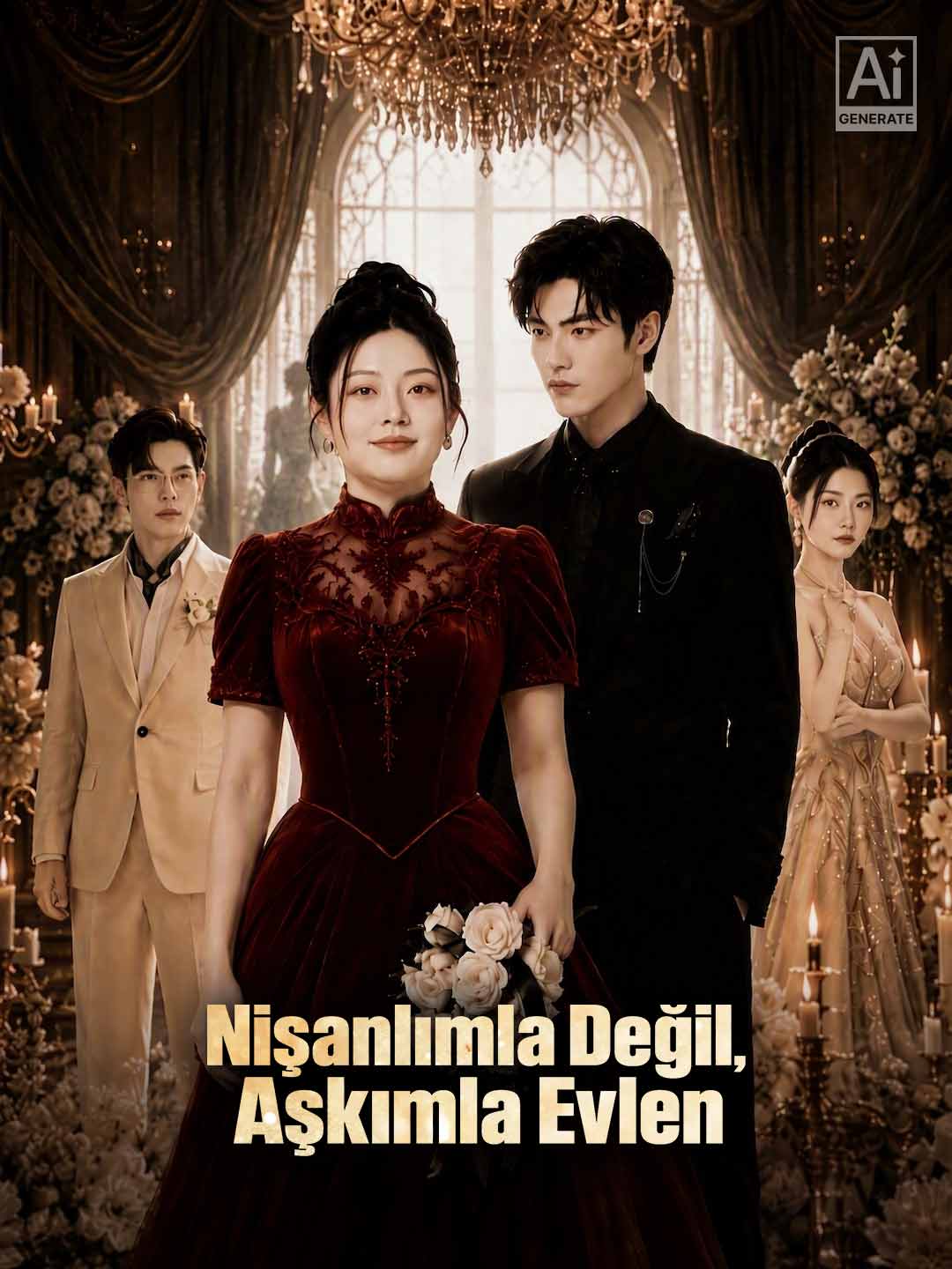 Nişanlımla Değil, Aşkımla Evlen dizi afişi