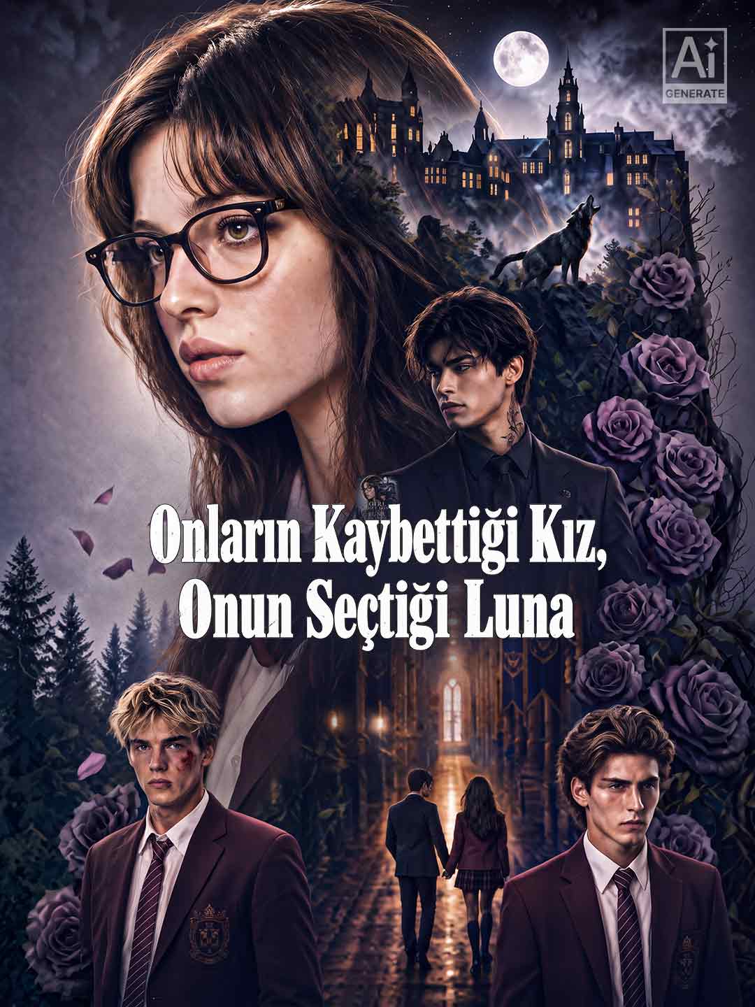 Onların Kaybettiği Kız, Onun Seçtiği Luna dizi afişi