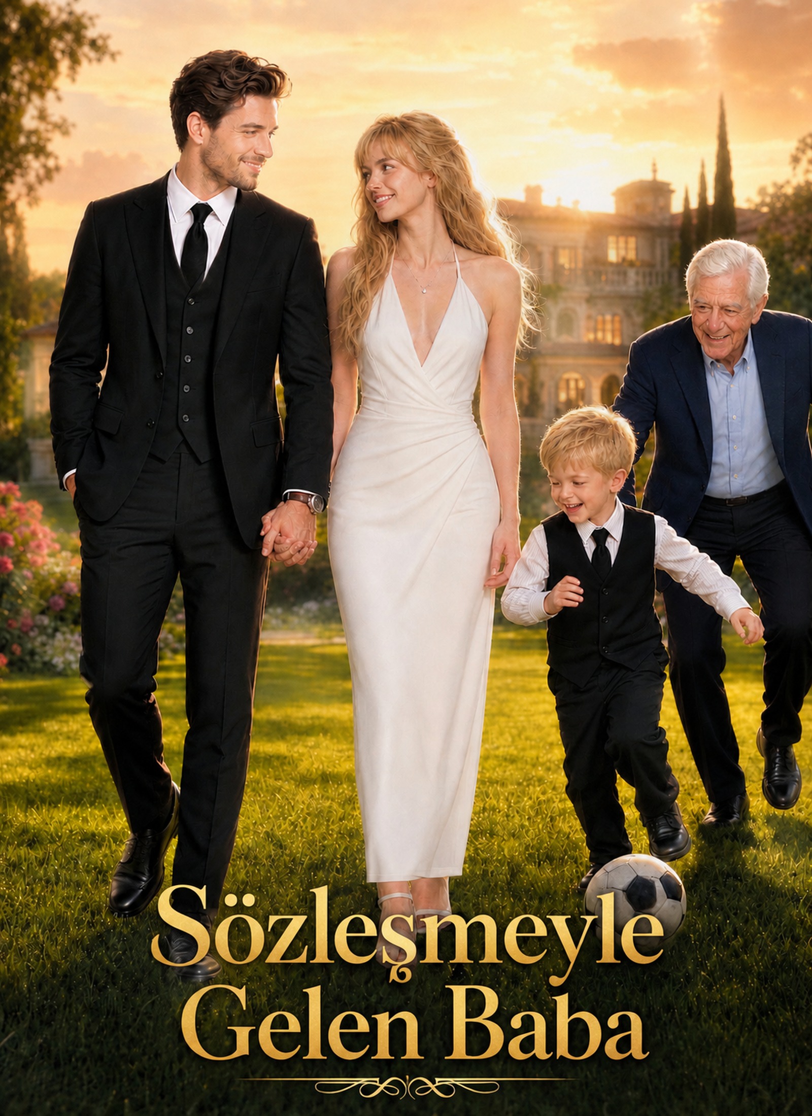 Sözleşmeyle Gelen Baba dizi afişi
