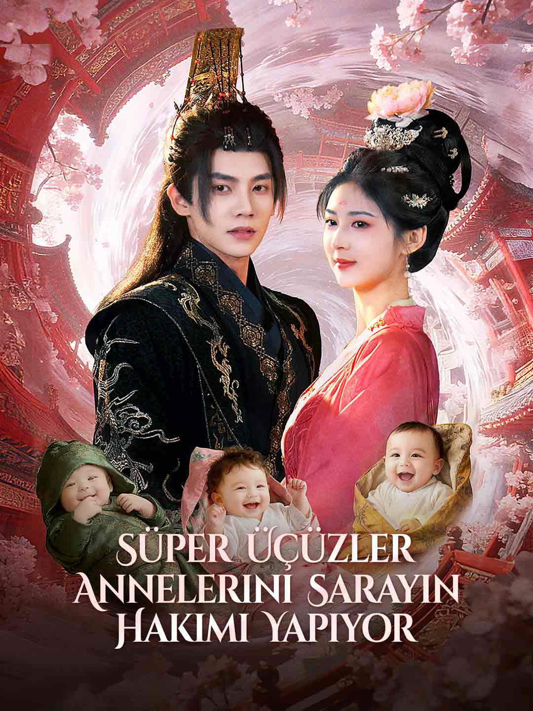 Süper Üçüzler Annelerini Sarayın Hakimi Yapıyor dizi afişi