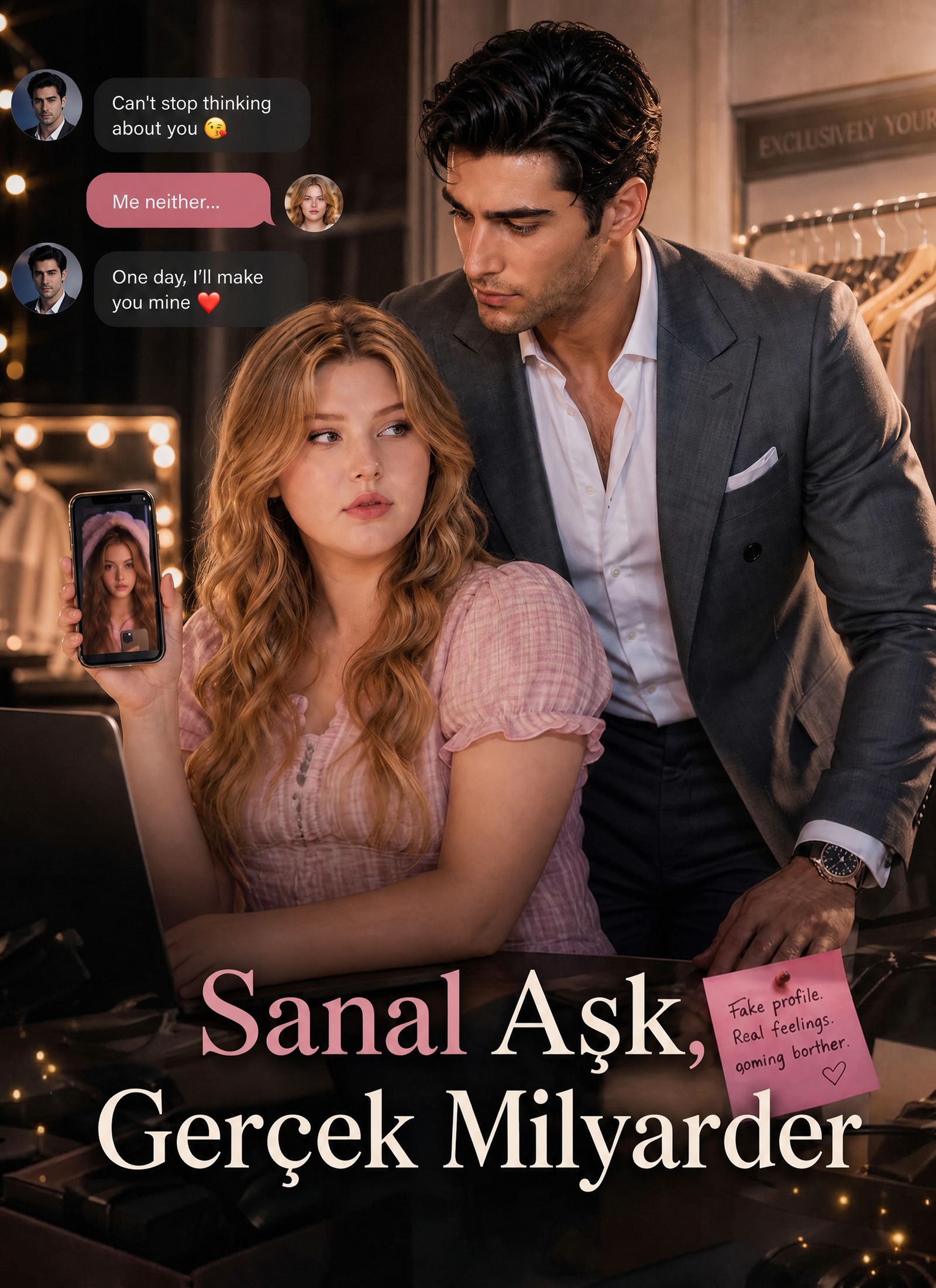 Sanal Aşk, Gerçek Milyarder (VibeShort) dizi afişi