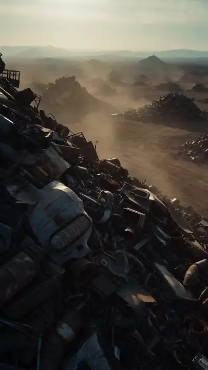 Scrap-Heap Mech King dizi afişi
