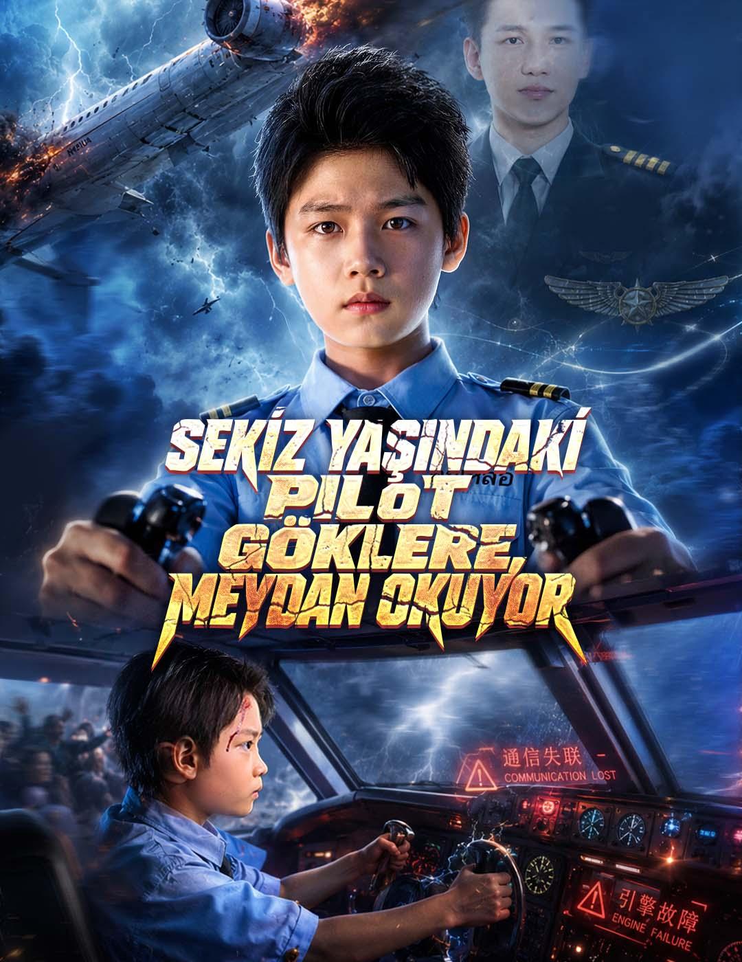 Sekiz Yaşındaki Pilot Göklere Meydan Okuyor dizi afişi