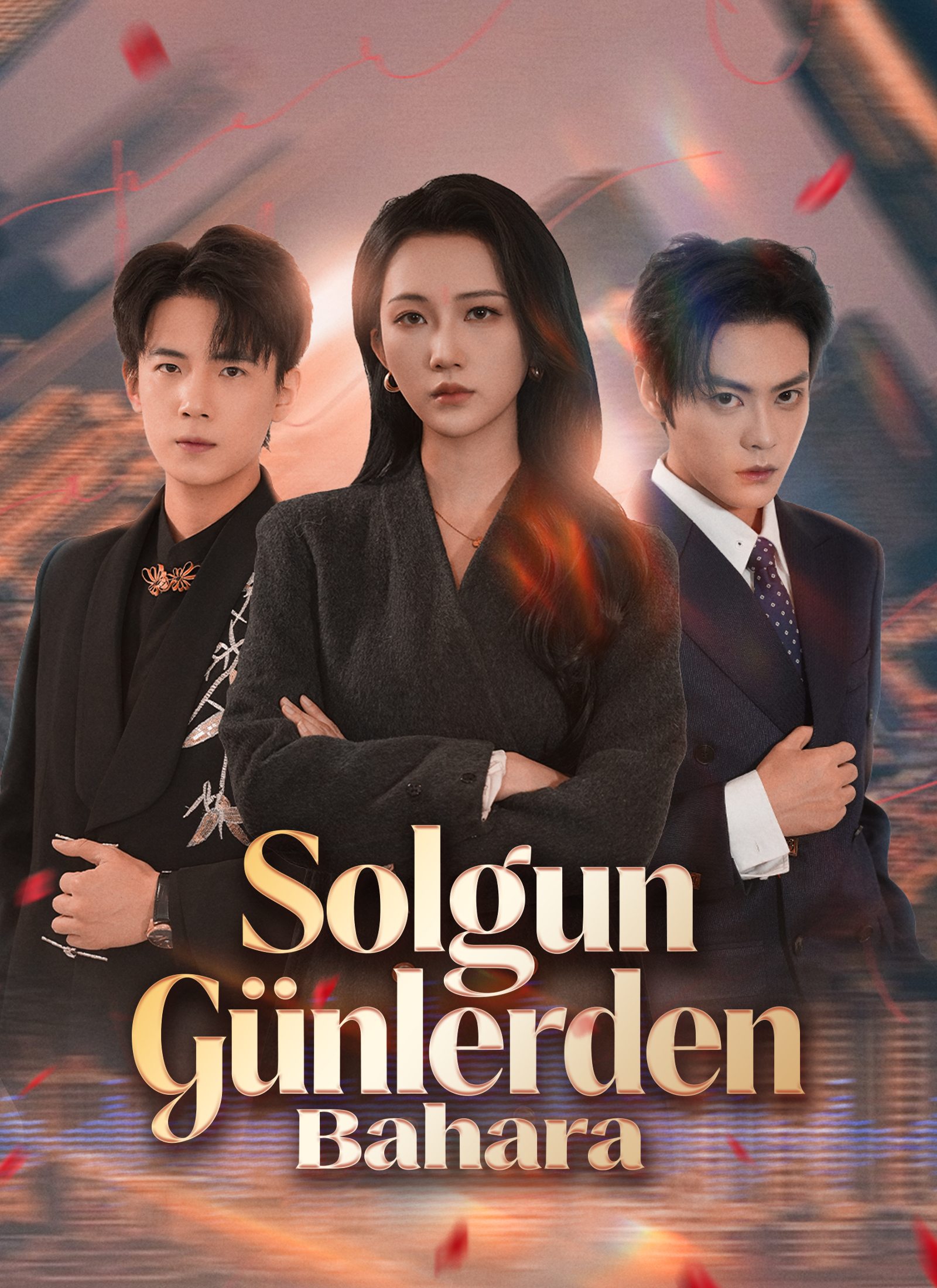Solgun Günlerden Bahara dizi afişi