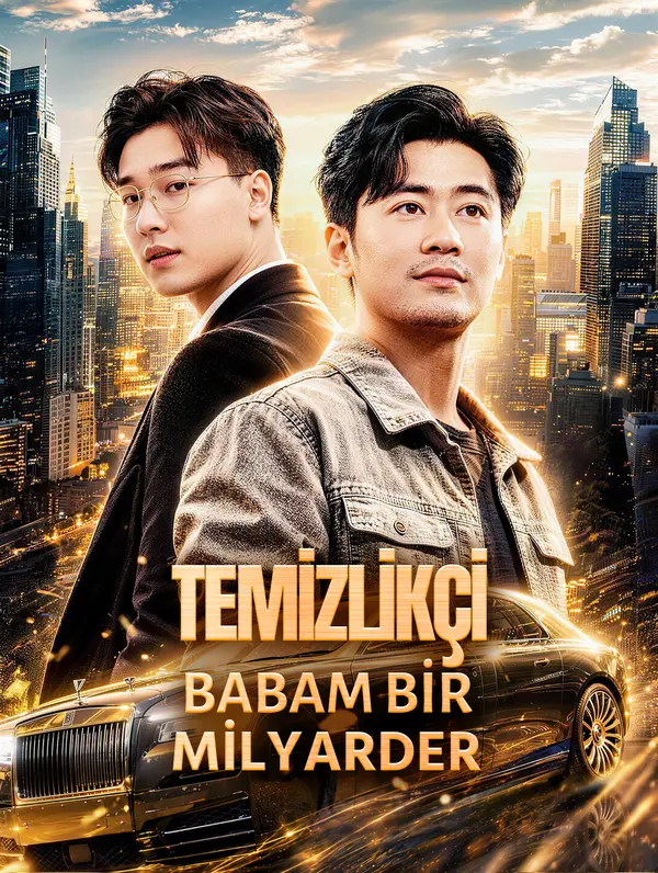 TEMİZLİKÇİ BABAM BİR MİLYARDER dizi afişi