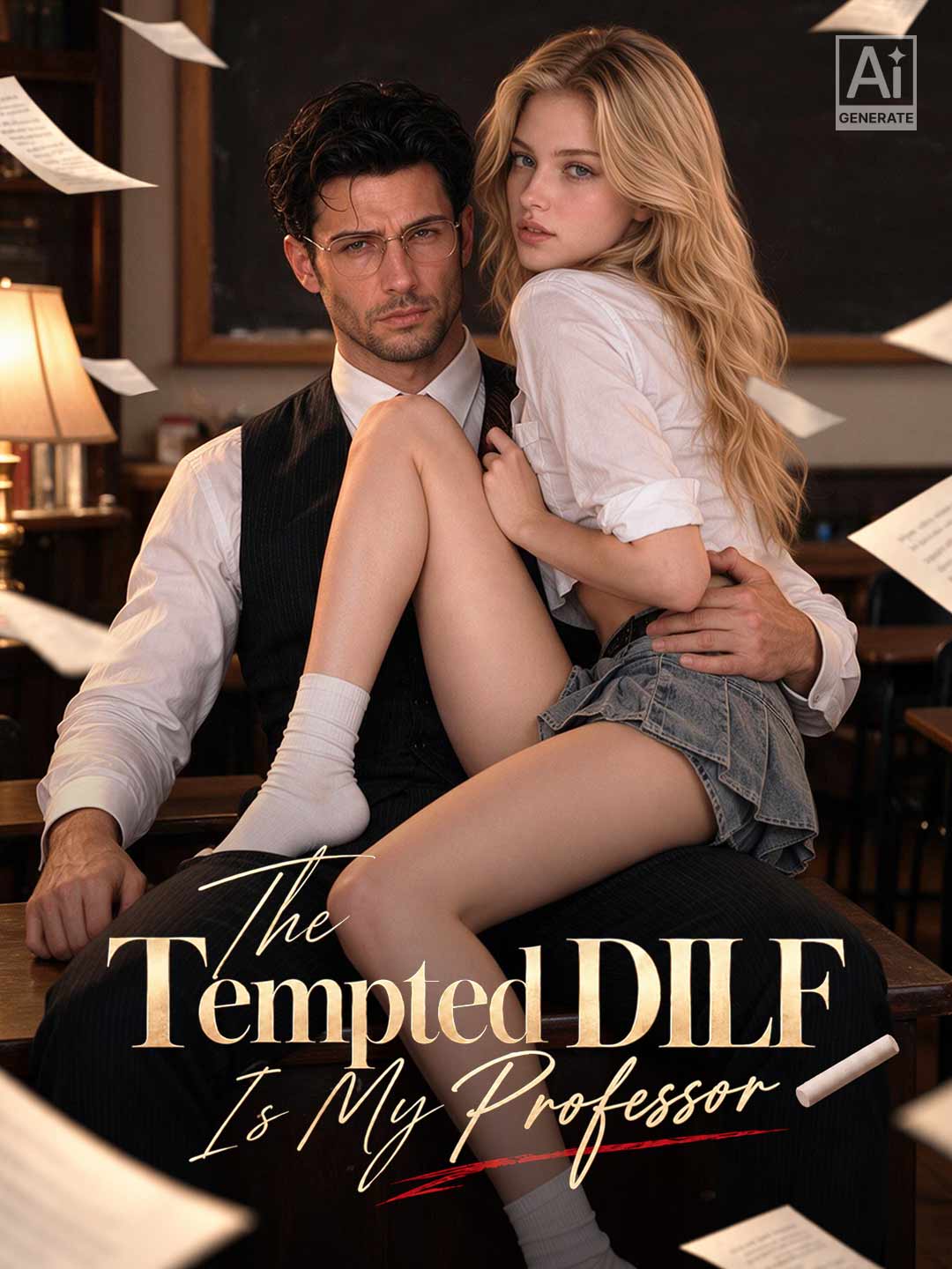 The Tempted DILF Is My Professor dizi afişi