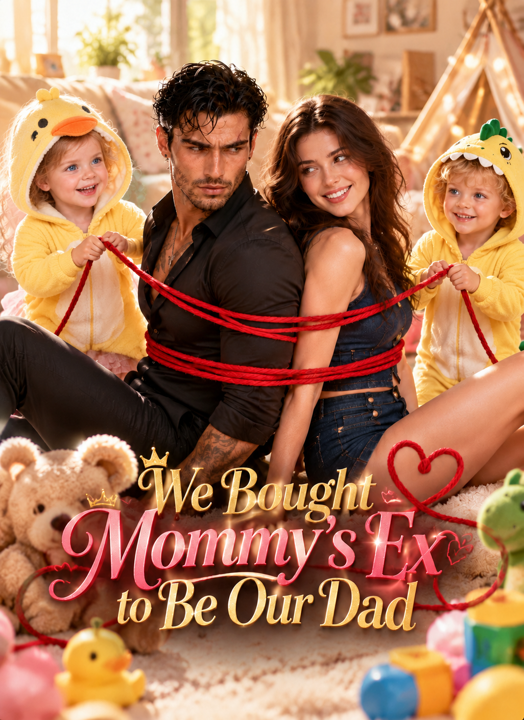 We Bought Mommy’s Ex to Be Our Dad dizi afişi