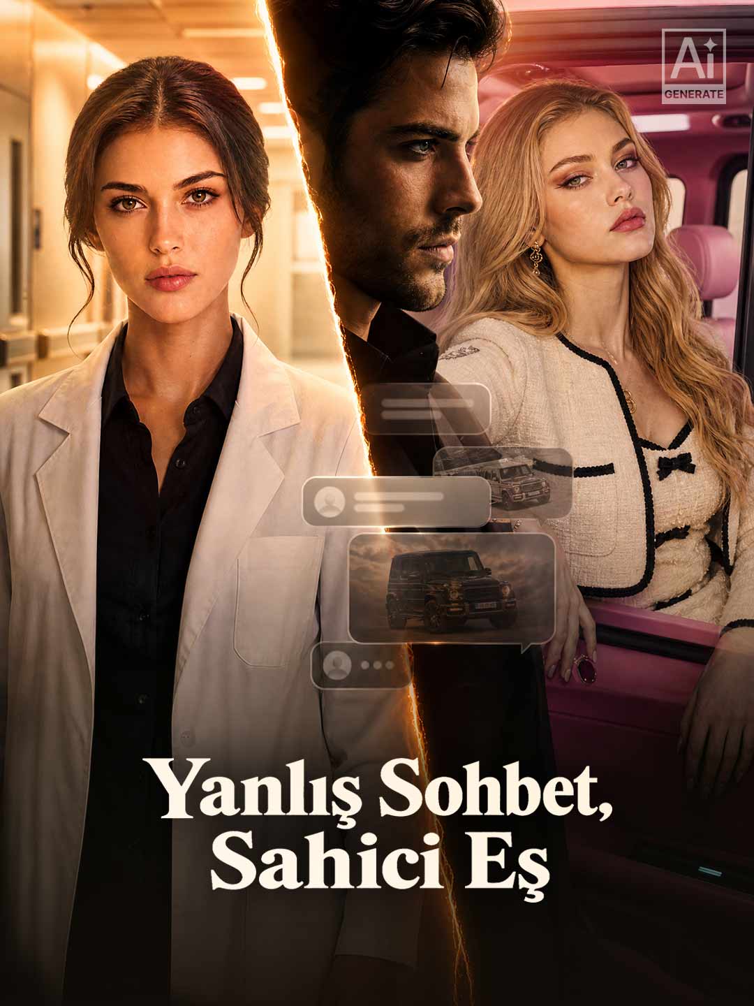 Yanlış Sohbet, Sahici Eş dizi afişi