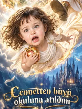 Cennetten büyü okuluna atıldım dizi afişi